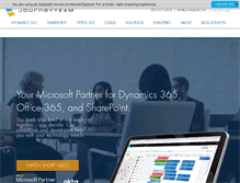 Tablet Screenshot of journeyteam.com